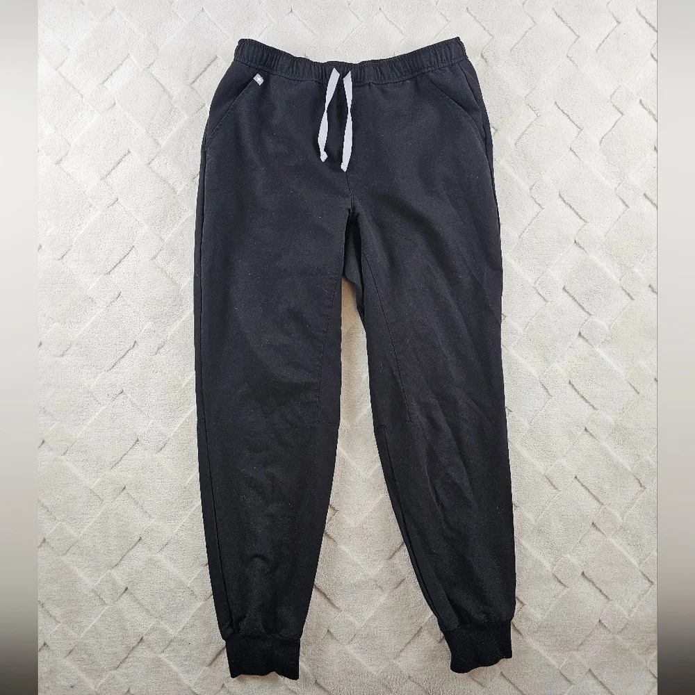 Figs Tansen Jogger Scrub Pants Mens Large Black Medial Nurse Wear